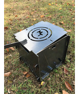 Magnum Target 12” Portable Burn Cage Box Campfire Stove Fire Pit Camping RV - $2,098.35 MXN