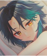 Genshin Doujinshi Yaoi Xiao x Zhongli (Kisaki) Yume kara Samete mo - $25.74