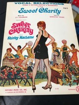 Vocal Selections Sweet Charity Shirley MacLaine Songbook Sheet Music Song Book - £6.44 GBP