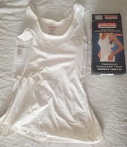 Undertech Undercover Concealment Women&#39;s Tank Top Shirt White Size Large - $30.00