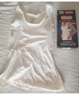 Undertech Undercover Concealment Women&#39;s Tank Top Shirt White Size Large - $30.00