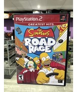 Simpsons Road Rage (Sony PlayStation 2, 2001) PS2 CIB Complete Tested! - $14.87