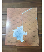 (1) Of Battletech Map Set#2 City Ruins 1988 Map - $33.94 CAD