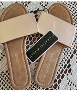 Charles Albert ~ Slip On ~ Open Toe ~ METALLIC Strap Sandals ~ Ladies S ... - $282.30 MXN