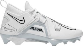 Nike Alpha Menace Pro 3 CT6649-109 White-Pure Platinum-Black Men&#39;s Footb... - £65.48 GBP