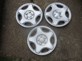 Lot of 3 1996 to 2000 Dodge Stratus Caravan 14 inch hubcaps wheel covers beaters - £21.79 GBP