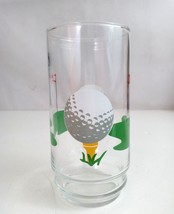 Vintage Indiana Glass 19th Hole Golf Themed 16oz Drinking Glass - £7.60 GBP