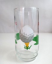 Vintage Indiana Glass 19th Hole Golf Themed 16oz Drinking Glass - £7.33 GBP