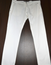 Sottotono White Men&#39;s Casual Italy Pants Trouser Size US 40 EU 56 - £72.27 GBP
