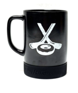 Tim Hortons Coffee Mug 2018 - Hockey Puck Donut Mug Black - $27.71