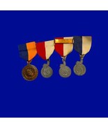 Vintage 1970s gold and silver California band medals - $41.82 CAD