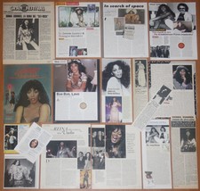 DONNA SUMMER clippings 1970s/2010s magazine articles photos disco soul music - £18.32 GBP