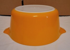Pyrex Ovenware Bowl Orange 1.5 Qt Open Casserole Dish Handle 474-B Vintage - £23.94 GBP