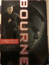 3 DVD The Bourne Trilogy: Matt Damon Franka Potente Identity Supremacy Ultimatum - £5.38 GBP