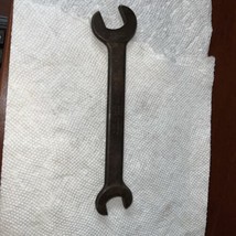 Vintage Drop Forged 7/16&quot;USS x 7/16&quot;CAP Dual Open End Wrench No. 29X Mad... - $8.61