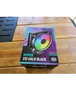 Cooler Master Hyper 212 Halo Black CPU Air Cooler, MF120 Halo² Fan, Dual... - €33,63 EUR
