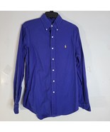 Mens Ralph Lauren Long Sleeve Button Front 100% Cotton Shirt Size Small - £17.05 GBP