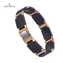 Top Luxury Brand Handmade Wood Bracelet Jewelry Gift Men Women Bangle Wristband  - £29.93 GBP