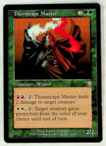 Thornscape Master - Invasion Edition - Magic The Gathering Card - $1.49