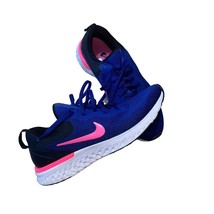 Nike Odyssey React Running Athletic Athleisure Shoes Size 10 Blue Pink B... - £25.48 GBP