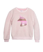 MSRP $24 Epic Threads Big Girls Unicorn Cozy Sweatshirt Pink Size XL - £13.38 GBP