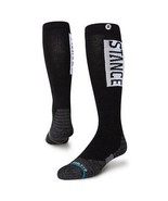 Stance OG Feel 360 Wool Blend Thick White Logo Black OTC Socks Men&#39;s 9-1... - $31.44 CAD