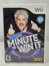 Nintendo Wii Minute To Win It Zoo Factory Sealed Guy Fieri - £5.37 GBP