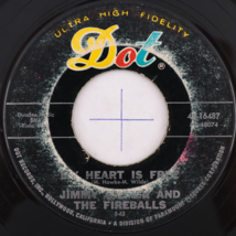 Jimmy Gilmer &amp; The Fireballs – Sugar Shack /My Heart Is Free - 45 rpm 7&quot; Single - £6.82 GBP