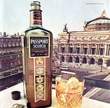 Passport Blended Scotch Whiskey 1980 Advertisement Distillery DWEE25 - $29.99