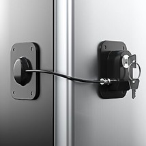 RORMGO Refrigerator Lock 2 Packs, Fridge Lock with Silicone Wire Protection Frid - $23.74