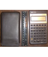 Vintage 17B II + Calculator business &amp; financial w/ Vinyl Case 17Bii 17 ... - $914.42 MXN