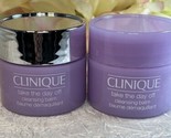 2 X Clinique Take The Day Off Cleansing Balm .5 = 1oz 30ml New No Box Fr... - £6.95 GBP
