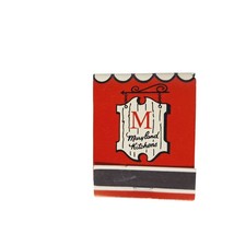 Vintage Matchbook Maryland Kitchens Front Strike Full Unstruck Advertising - $16.83