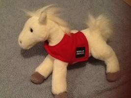 Wells Fargo White Horse Legendary Pony Snowflake 2011 Plush Stuffed Animal EUC - £22.15 GBP