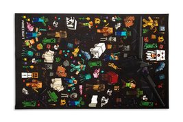 Minecraft Mob Printed Area Rug | Indoor Floor Mat, Accent Rugs For Livin... - £58.32 GBP