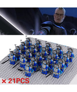 21Pcs Star Wars Mandalore Death Watch Pre Vizsla Army Minifigure Gifts M... - £23.89 GBP