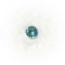 Natural Zircon 8mm Round Facet Cut VS Clarity Blizzard Blue Color Loose Gemstone - £174.27 GBP