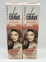 Clairol Color Crave Temporary Hair Color Makeup, Shimmering Rose Gold X2 - £8.45 GBP