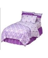 Full Sheet Set Disney Kingdom Fantasyland Castle Crown Lavender - $39.99
