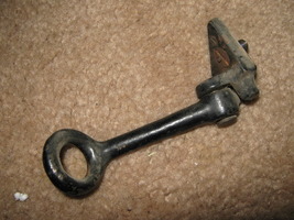Vintage National Sewing Machine Co. Treadle Belt Guide with Mounting Screw - $10.00