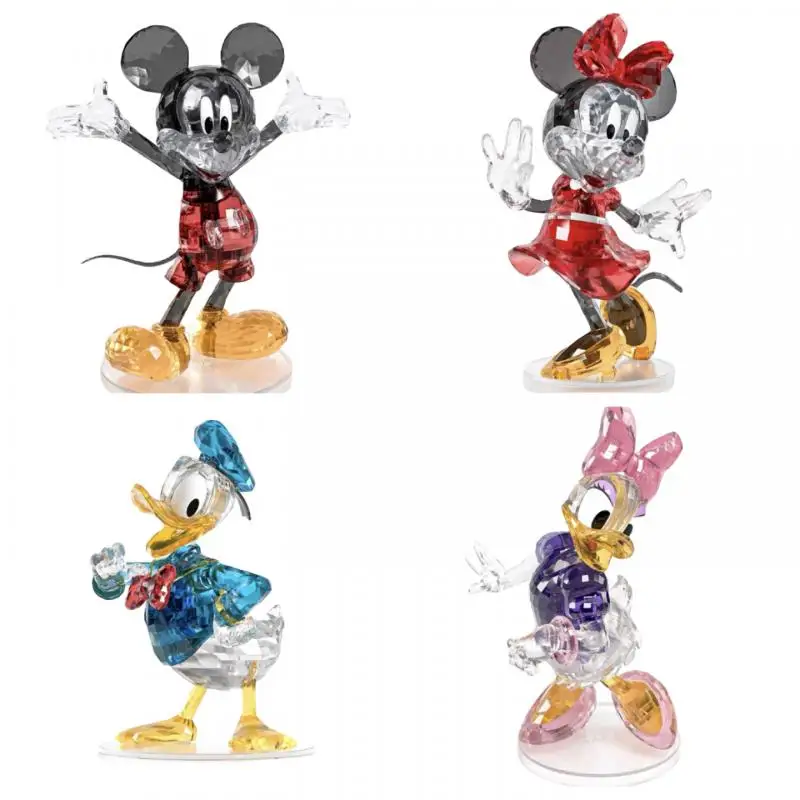 Disney Building Blocks Mickey Minnie Ornaments Donald Duck Building Blocks Child - £19.19 GBP