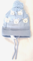 Women &amp;Teen High Quality Knitted Caps Warm Earflap Beanies Lined PANDA Hat Large - £7.23 GBP