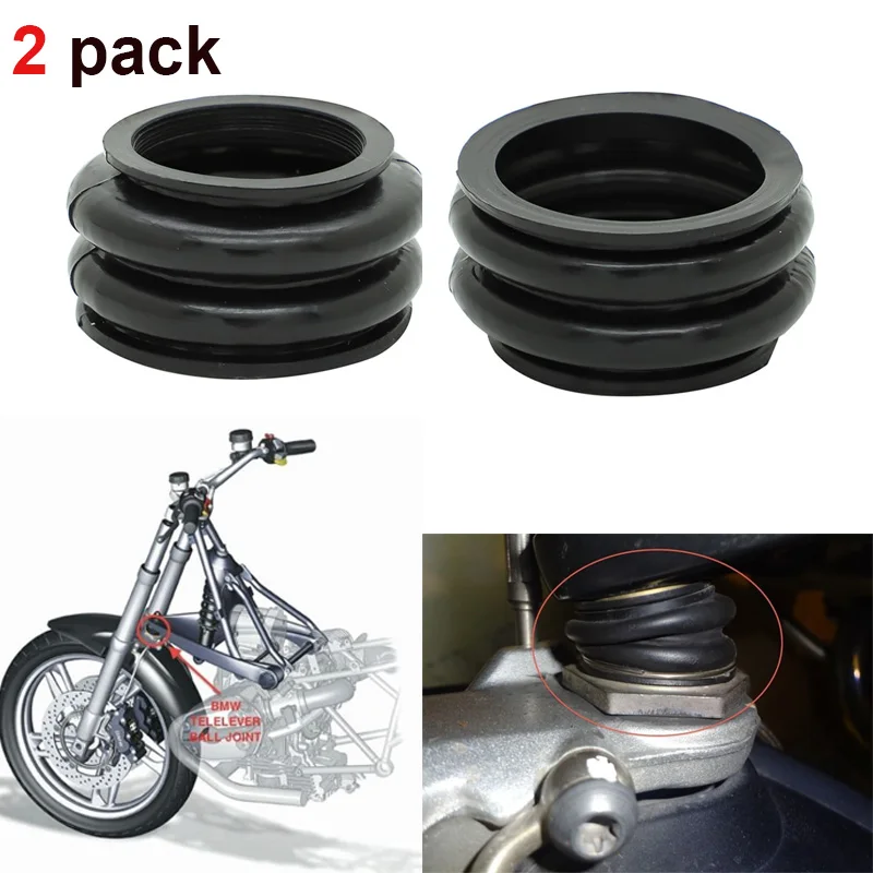2PCS  Bike  Ball Joint Telelever Cover Boot R1200GS R1150GS R1100GS R850GS R1200 - £109.51 GBP