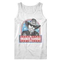 Charlie Daniels Band All-American Stars Men&#39;s Tank Country Southern Rock Band - £23.20 GBP+