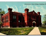 Palestra Knox College Galesburg Illinois Il Unp DB Cartolina Y2 - $4.54