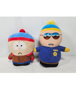 South Park Cartman Soft Plush &amp; Police Officer Cop Cartman 2009 Stuffed Lot - $470.83 MXN