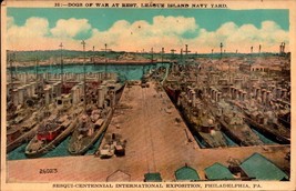White Border POSTCARD-DOGS Of War At REST-LEAGUE Island Navy Yard, Phil, Pa BK59 - £2.96 GBP