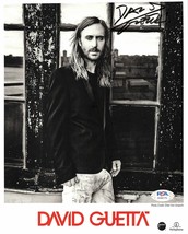 David Guetta signed 8x10 photo PSA/DNA Autographed DJ - £101.63 GBP