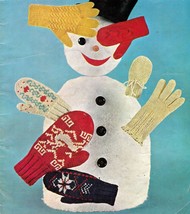 1959 Bernat Children Men Women Knit 22 Winter Gloves Mittens Patterns - £9.58 GBP