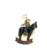 Canada Canadian Mountie &amp; Horse Lapel Pin Tie Tack - €8,52 EUR